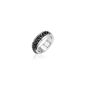 Chain ring in the middle - Size US 10 to 62.1 mm France (Jewelry)