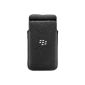 BlackBerry Leather Case for BlackBerry 10 Black (Wireless Phone Accessory)