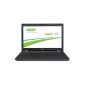 Acer Aspire ES1-711-C9N5 43.9 cm (17.3-inch HD) notebook (Intel Pentium N2940, 2.3GHz, 4GB RAM, 500GB HDD, Intel HD Graphics, Win 8.1 with Bing) Black (Personal Computers)
