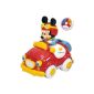 Clementoni - 14336 - Toys First Age - Disney Baby - The Car Radio Commanded Mickey (Baby Care)