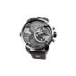 Diesel Men's Watch XL Chronograph Quartz Leather DZ7258 (clock)
