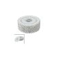niceeshop (TM) 480 Pcs Plastic Needlework Faux Pearl Head Corsage Pin-Silver (Home)
