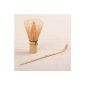 Utensil Kit Matcha: Matcha whisk Chasen Japanese bamboo strands with 120 spoon matcha 