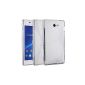 EasyAcc Soft TPU case with shock absorption for Sony Xperia M2 (2-Pack) white (accessory)