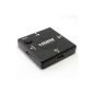 Mini HDMI Switcher 3 Devices To 1 TV selector switch box 3 channels (Electronics)
