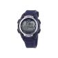 Casio - W-756-2A - Sports - Mixed Watch - Quartz Digital - LCD Dial - Blue Resin Strap (Watch)