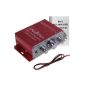 SHS® HIFI mini stereo audio amplifier Amplifier Roller Car Interior car MP3 amplifier (electronics)