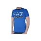 T-shirt EA7 Emporio Armani man short sleeve blue (Clothing)