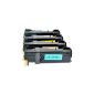 4 Toner for Dell 2150 CDN 2155 - 59311040 59311041 59311033 59311037 - Black 3000 pages, 2500 pages each Color (Electronics)