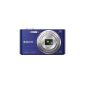 Sony DSC-W730 Digital Camera (16.1 megapixels, 8x opt. Zoom, 6.9 cm (2.7 inch) LCD screen, 25mm wide-angle lens) blue (Electronics)