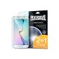 Galaxy S6 Edge Screen Protector - Invisible Defender [FULL COVERAGE] [HD Clarity / 2 Front and 1 Rear Film] High Definition (HD) Perfect Touch Clarity Accuracy Transparent Film Screen Protector for Samsung Galaxy S6 Edge (Electronics)