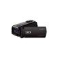 Sony Camcorder HDR-TD30VE Classic 1080 pixels Zoom extended 12 X 20.4 Mpix (Electronics)