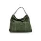 CNTMP, ladies handbags, hobo bags, shoulder bags, bag, bags, fashion bags, velvet, suede, leather bag, A4, 41x33x10cm (W x H x D)