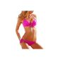 UUstar® Women Push Up Bowknot Strap Triangle Bikini Maillot Swimsuit Bathing Suit Swimwear Tops and Bottoms (Misc.)