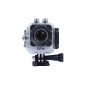 SJCAM M10 Mini Action Sports Camera Waterproof Novatek 12MP 1080P Car DVR (Silver) (Electronics)
