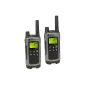 Pair of walkie talkies Motorola Motorola T80 range in open fields 10km Silver (Accessory)
