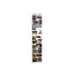 transparent Photo Curtain with 20 pockets in the format 10 x 15 cm, suitable for postcards and photos, both portrait and landscape format (household goods)
