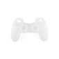 Cover Case Silicone Case White for Manette Playstation 4 PS4 (Electronics)