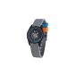 Freegun - EE5009 - Mixed Watch - Quartz Analog - Gray Dial - Multicolor Silicone Bracelet (Watch)