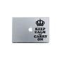 NetsPower® Vinyl Decal Sticker Sticker Stylish Power-up Art Black for Apple MacBook Pro / Air 11 