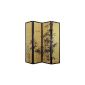 Brown wood-framed bamboo screen 4 obscuring Shizenkai - Chinese / Japanese