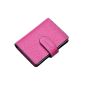 Teemzone New leather credit card case business card holder card case scheckkartenetui card wallet credit card holders to certificates Purse For Men & Women In Trend Yellow + Beige + coffee + pink + camel (Textiles)