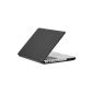 Speck SeeThru Satin Protective Case for Macbook Pro 17 '' Black (Personal Computers)