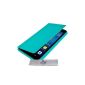 Case Cover Turquoise ExtraSlim G620s Huawei and 3 + PEN FILM OFFERED!  (Electronic devices)