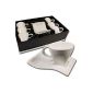 12 pcs. Coffee set in elegant design with gift box (household goods)