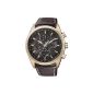 Citizen Men's Watch XL analog quartz leather AT8019-02W