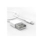 ZIGGA® Premium iPhone data cable Charging Cable for iPhone 5 / 5S / 6/6 PLUS / 5C, iPad 4, iPad Mini, iPad Air, iPod Touch 5G, iPod Nano 7G, iPhone adapter Lightning | 100% money-back guarantee (Electronics )