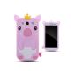 Zooky® pink pigs Silicone Case / Cover / Cover for Samsung Galaxy S3 / SIII (Wireless Phone Accessory)