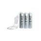 Set of 3 O PUR oxygen 99.95% Medical Oxygen in 8 L socket and 3 masks (Personal Care)