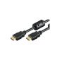 Wentronic HDMI cable with Ethernet 10m (Accessories)