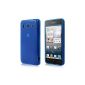 Chic Cases for Huawei Ascend G510 - Ultra Slim in Transparent Blue Prima Case (Electronics)