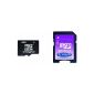 Integral Micro SDHC Class 4 8GB Memory Card and Adapter (Amazon Frustration-Free Packaging) (Electronics)