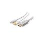 Cable Matters MHL to HDMI 2.0 (2m) with integrated Micro-USB charging cable for Samsung Galaxy S3 / S4 / S5 / Note 2 / Note 3 / 8.0 Note / Note 10.1 - White (Electronics)