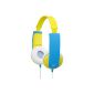JVC HA-KD5-YE children Stereo headphones yellow (Electronics)