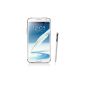 Samsung Galaxy Note 2 Android Smartphone White (Cordless Phone)