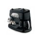 BCO120 Delonghi Espresso Machine Combines Manual Pressure 3.5 Bars (Food)