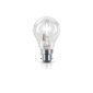925701244204 Philips Halogen Bulbs 2 Eco-Standard - Socket B22 - 105 Watts consumed - Equivalent incandescent: 140W (Kitchen)