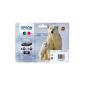 Epson T2636 ink cartridge polar bear, multipack, 4-color (Office supplies & stationery)