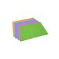Silicone baking mat - 38 x 28 cm - Back Pad - Teigunterlage - dough sheet - silicone mat - Ausrollmatte, Color: Green (household goods)
