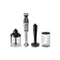 Bosch MSM87145 Stick mixer set MaxoMixx, black / brushed stainless steel (houseware)