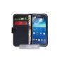 Yousave Accessories PU Leather Case for Samsung Galaxy S4 Active Black (Accessory)