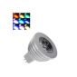 MR16 RGB LED BULB REMOTE SPOT LIGHT Bulb Lamp 12V 3W