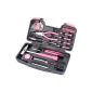 39 Piece Toolkit Box Case Pink Rose Gift Case (Others)