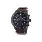 Mike Ellis New York Men's Watch XL Chronograph Quartz leatherette 17986/2 (clock)