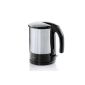 Petra Electric WK 288.07 Cordless Kettle 1.7 L, 1800 W brushed stainless steel / black (household goods)