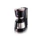 Philips HD 7692/90 coffee machine with thermos Essential / black (household goods)